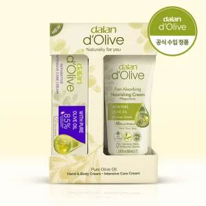달란 올리브 인텐시브 너리싱 핸드크림 (20ml+60ml) 세트 1개