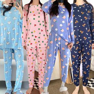 긴팔잠옷세트모음/플라워수면잠옷/가을/피치/남여공용/여성/상하/커플홈웨어/이지웨어/남자/남성/가을신상/간절기/주니어/빅사이즈/긴팔세트4