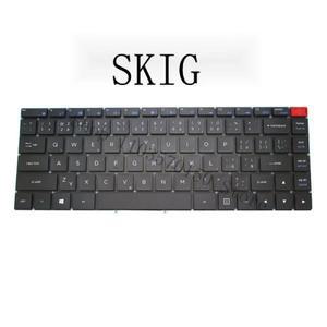 KK. VisionBook 13Wg Pro Touch UMM23013T 용 UMAX 노트북 키보드 영어 미국 체코어 CZ CS 검정색 신규