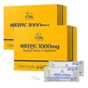 종근당 비타민C 1000mg 600정 x 2개 고함량 항산화 관리 비타민씨