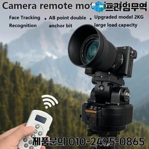 ZIFON YT-2000 AI 페이스 카메라 파노라마 팬 틸트 삼각대 헤드 DSLR 스마트 폰용 2kg 페이로드 무선 원격