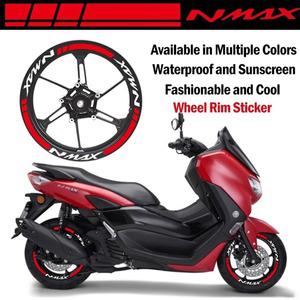 NMAX 바이크 오토바이 휠 허브 스티커 전동 자전거 액세서리 스쿠터 림 스트립 Yamaha Nmax 125 155 160 용