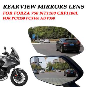 혼다 PCX150 PCX160 PCX 150 160 CRF1100L 용 아프리카 트윈 ADV350 Forza750 NSS750 액세서리 볼록 백미러