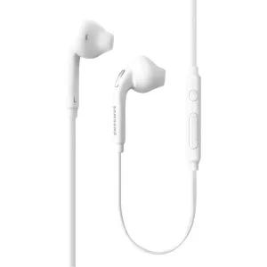 삼성 2개입 OEM 유선 3.5mm 화이트 헤드셋 마이크 포함 볼륨 조절 및 통화 종료 버튼 EO-EG920BW 갤럭시 S6