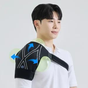 모매착 어깨 보호대 압박 밴드 아대 쇄골 고정 회전근개 헬스 골프 탈골 양쪽