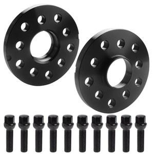 GA 공급 5X100 및 5X112 휠 스페이서 아우디 TT A4 A6 A8 S4 S6 폭스바겐 골프 15mm 허브센트릭 단조 스페어 시트 러그 볼트 길이 40mm 허브 보어 57.1mm 스레드 피치 M14x1.5