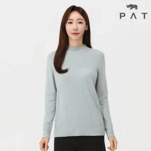 [PAT 여성] 베이직 반목 풀오버 니트_9I83402