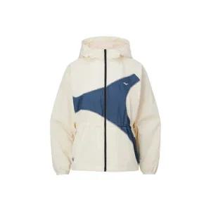 [미즈노](의정부점) 여성 바람막이 자켓 32YE470046 통기성 활동성 런닝 운동 PATTERN WINDBREAKER