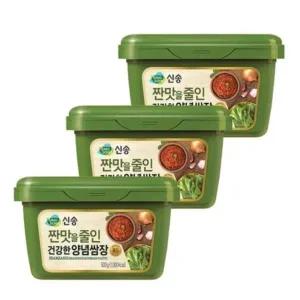 짠맛을 줄인 건강한 양념쌈장 500g X 3개 저염쌈장