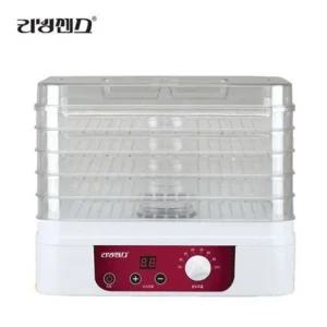 리빙센스5050T 식품건조기 5단 투명 사각 온도조절 과일 야채 음식물 가정용 건조기