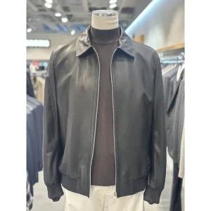 [파주점][레노마]레노마 남성 24 F/W 블랙 양가죽 블루종 점퍼 RQCMLU03A