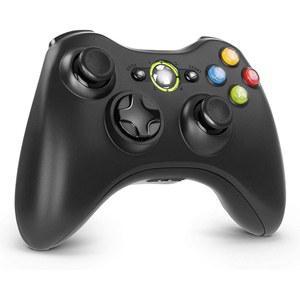 Xbox 360용 Etpark 무선 컨트롤러, Xbox 360 및 슬림 콘솔용 Xbox 360 조이스틱 무선 게임 컨트롤러, PC Windows XP/7/8/10(블랙)