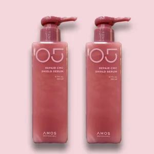 아모스 리페어 씨엠씨 쉴드 세럼 200ml 2개 모발보호