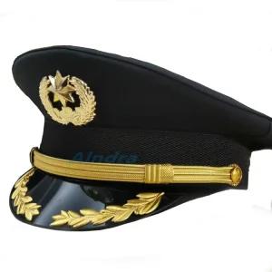 해군모자 장교 모자 선원 군모 마린 캡틴 선장 코스프레 승무원 소품 제독 해상 요트 코스튬