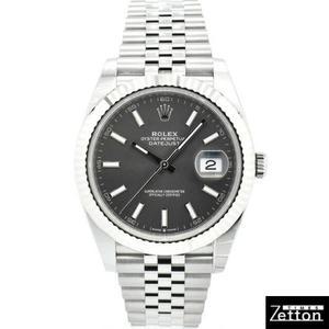 [신품] 롤렉스 ROLEX 데이트 저스트 41 126334 자동 감기 그레이 41 mm 남성