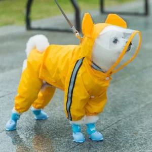 비옷 반려견 우비 산책용 강아지 레인코트