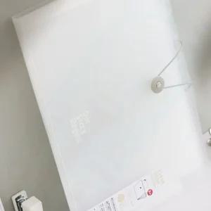 클리어 파일 서류정리 파일홀더 A4 8포켓 학교 학원 사무용 문서정리