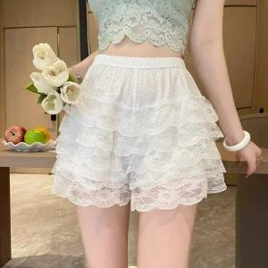캉캉 레이스 속바지 속치마 60kg 언더웨어 바지 원피스 이너