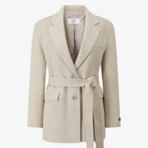 [CC콜렉트]벨티드 핸드메이드 싱글 자켓_C254MSG503_s