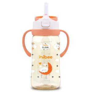 하이비 아기 빨대컵 PPSU 물병 클라우드 코랄 270ml BNS