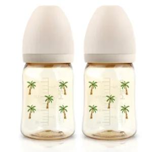 하이비 아기 젖병 170ml 트윈팩 야자수 샌드 젖꼭지 S BNS