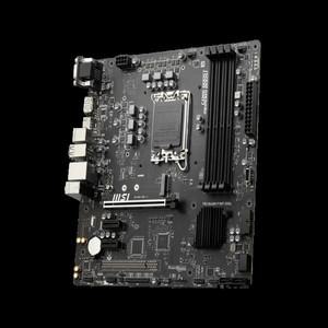 MSI PRO B660M P WIFI DDR4 메인보드 인텔 LGA 1700 128GB 지원 i9 CPU M.2 M ATX