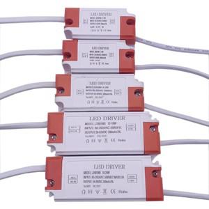 LED 드라이버 300mA 1-3w 4-7w 8-12w 12-18w 25-36w 전구 변압기용 정전류 전원 공급 장치