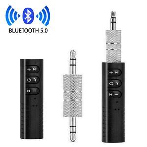 블루투스 수신기 3.5mm 잭 Aux 오디오 어댑터 휴대폰 헤드폰 무선 음악 MP3 5.0 차량용 키트