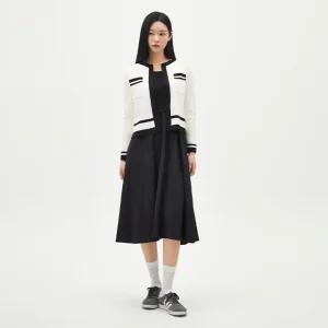 포켓가디건 원피스 세트 AR1EX340