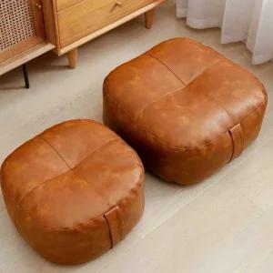 좌식방석 두꺼운 메모리폼 대형 카페 의자 쿠션 식탁 40cmx 높이10cm 단샤 오렌지