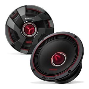 파이오니어 P.R.O. 시리즈 TS-M651PRO 6.5인치 스피커(페어) - 300W 최대, 고SPL 빌드 및 프로 레벨 차량 오디오에 적합