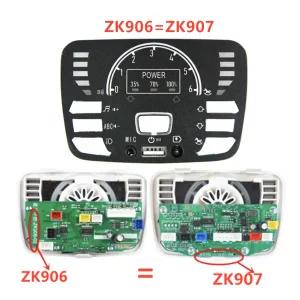 RC소품 ZK906-02 다기능 어린이 전동차 컨트롤러 ZK907 유아용 자동차 중앙 제어 장치