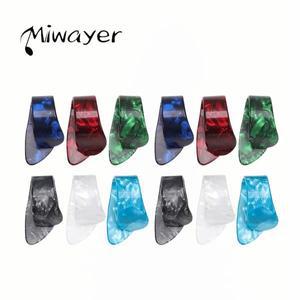 Miwayer 기타 엄지손가락 추천 손톱 핑거스타일  예방 Thumbpicks