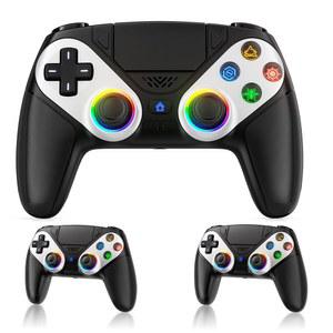 Playstation 5 무선 컨트롤러 용 Bluetooth 게임 패드 터보 듀얼 센스 진동 프로그래밍이있는 PS5 콘솔