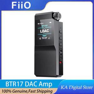 기존 FiiO BTR17 헤드폰 앰프 Bluetooth 5.4 수신기, LDAC/aptX 무손실 지원 고해상도 휴대용 DAC 768K/32Bit DSD512