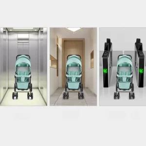 쌍둥이 트윈 유모차 이동 더블 접이식 양방향 폴딩 시트 트윈스케치