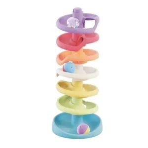 스파이럴 타워 10P 구슬장난감 회전장난감 애기장난감
