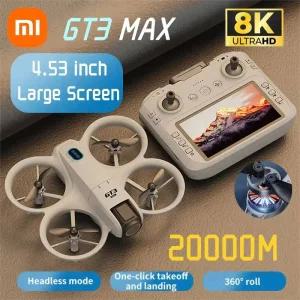 DJI Xiaomi Gt3max 드론 8k Hd 항공 사진 촬영 대형 스크린 포지셔닝 브러시리스 장애물 회피
