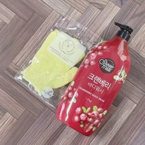 샤워메이트 내추럴 크랜베리 바디워시 12kg 대용량 사은품 샤워글러브증정 -D