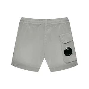 [CP COMPANY]키즈 크링클 스윔팬츠 그레이 16CKBW034B 00L3C00 913