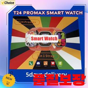 T24 Promax Novo 스마트워치 quadrado Amoled com IP68 a d'agua chamadas Bluetooth 모니터링 피트니스