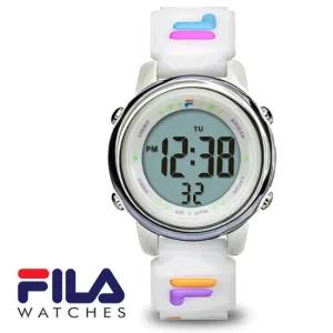 휠라 FILA 실리콘밴드 방수 전자 아동 어린이시계 38-218-005