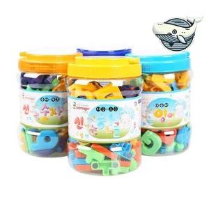 놀이형 학습 자석 한글 알파벳 숫자 자석 교구