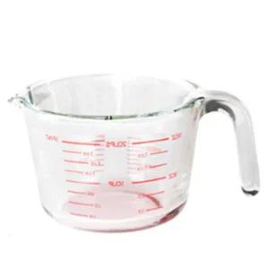 유리 눈금컵 계량컵500ML 커피 오븐 주방 쌀