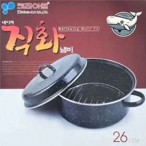 26cm 직화구이냄비 고구마 생선구이용 솜씨