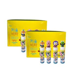 뽀로로 키움비타 비타민C 15정, 24개 / 캐릭터랜덤발송 키즈비타민