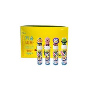 뽀로로 키움비타 비타민C 15정, 12개 / 캐릭터랜덤발송 키즈비타민