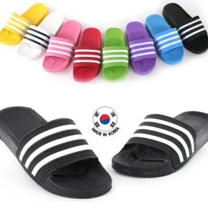 국산 삼선슬리퍼(8컬러) PVC 230-290mm 학생화 실내화