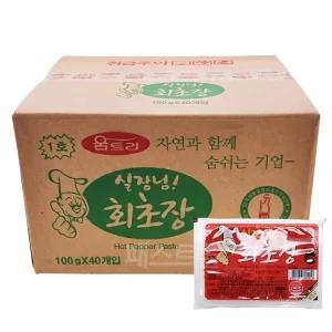 움트리 실장 회초장(100g X 40개입) 1박스