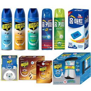 모기약 모음/모기향/에프킬라/홈키파/모기살충제/모기약